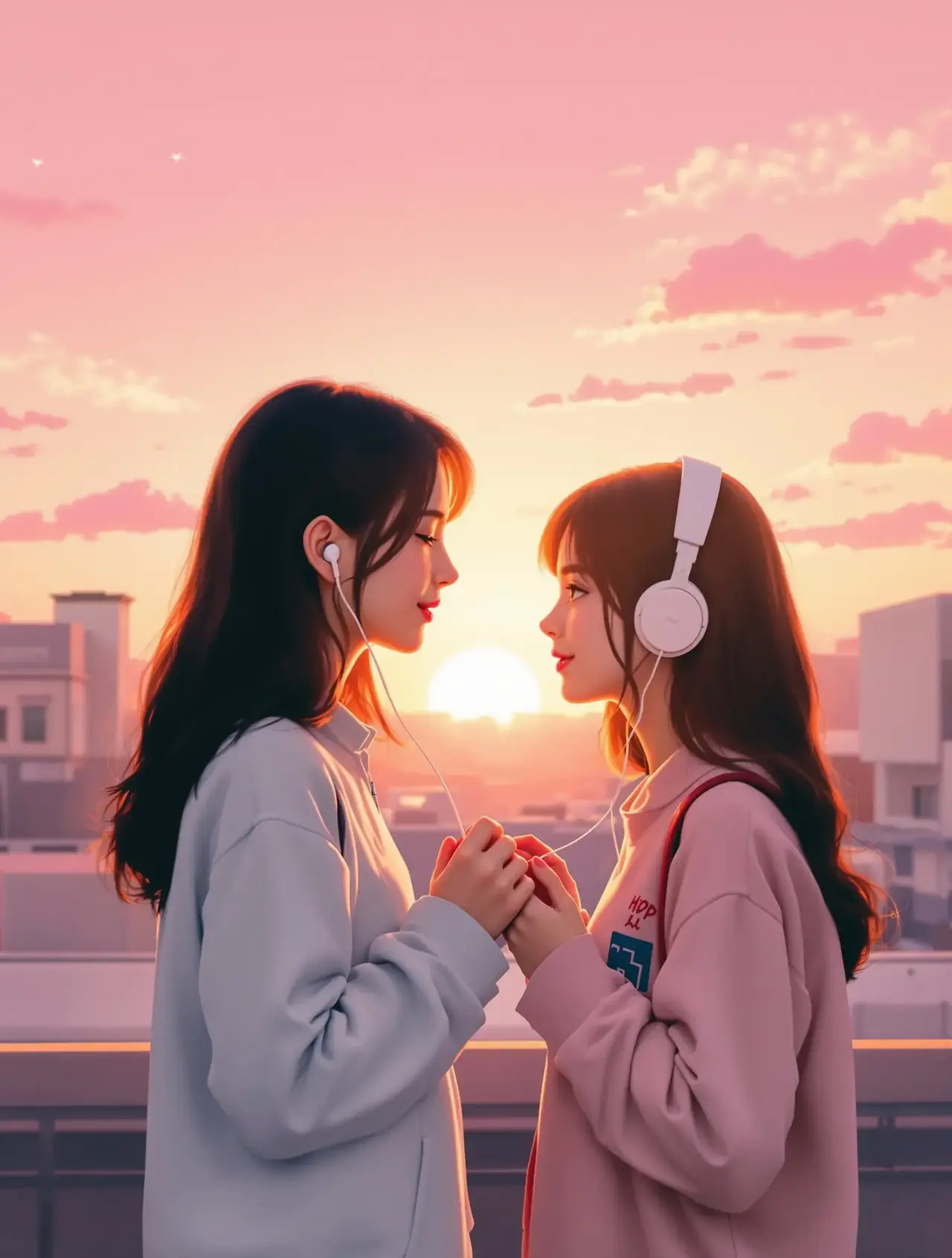 天台看夕阳 封面 - 红果漫剧